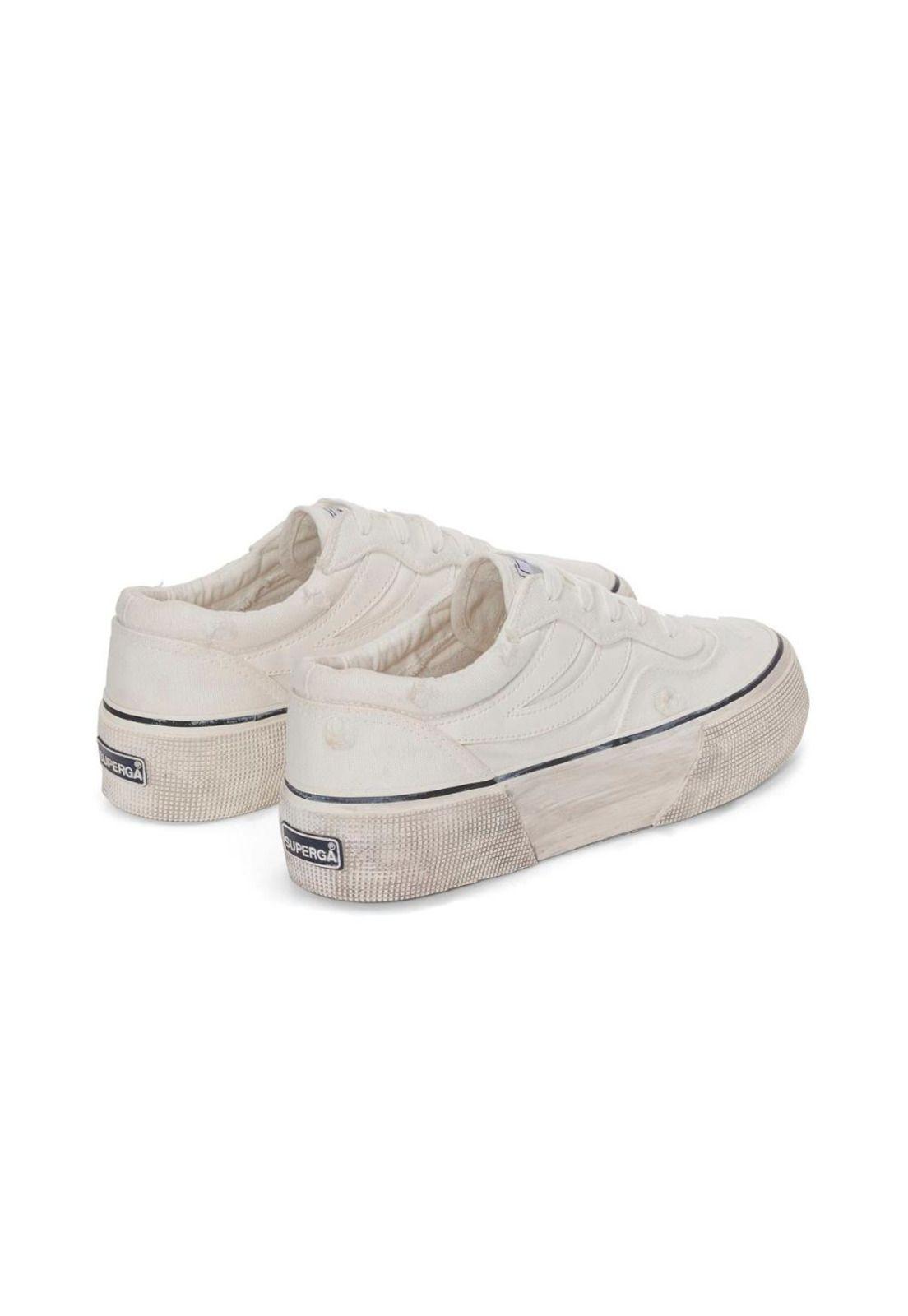 Zapatilla 3041 Revolley Platform Stone Washed White-2