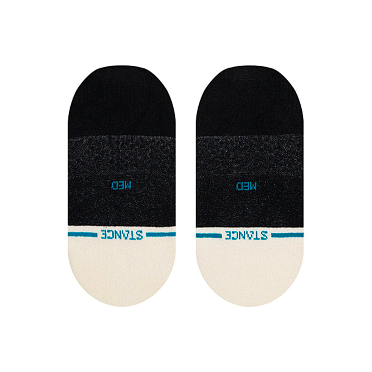 Stance Sock Women No Show Equilibrium Black-2
