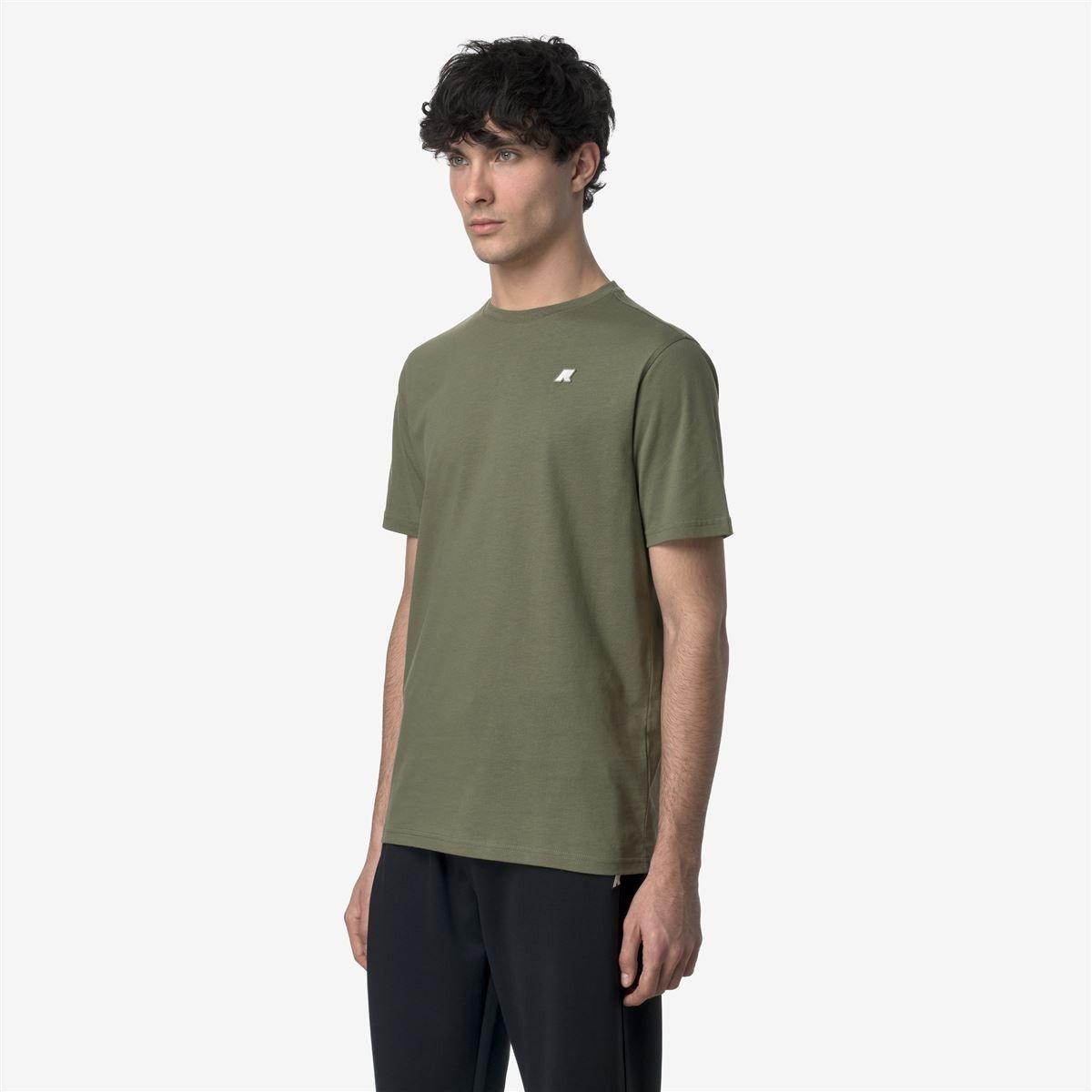 Polera K-Way Men Odom Green Lichen-2