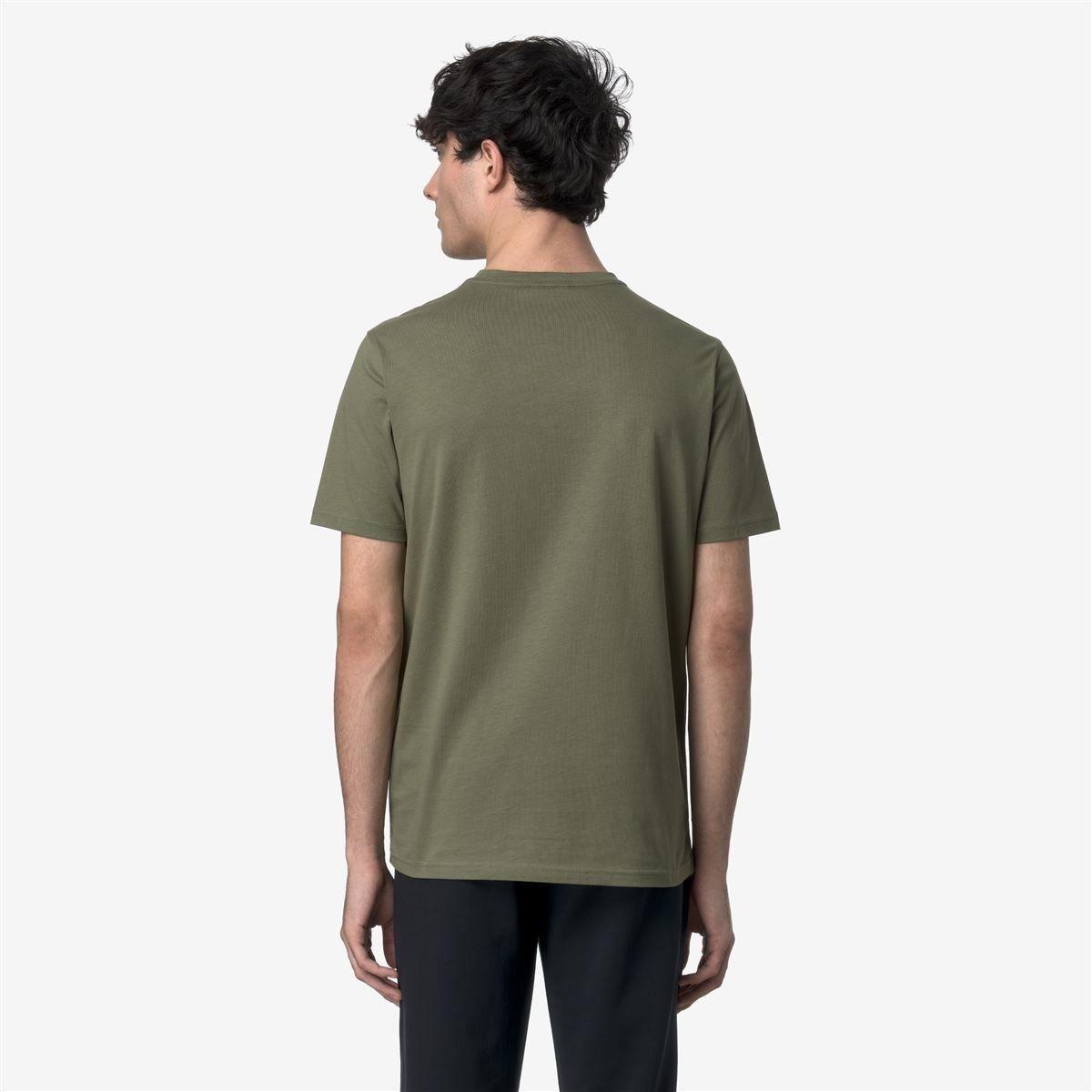Polera K-Way Men Odom Green Lichen-3