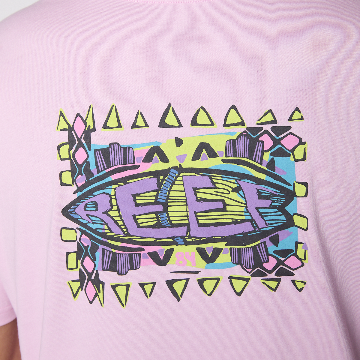 Polera Reef Men Surf Reef 84 Pink-5
