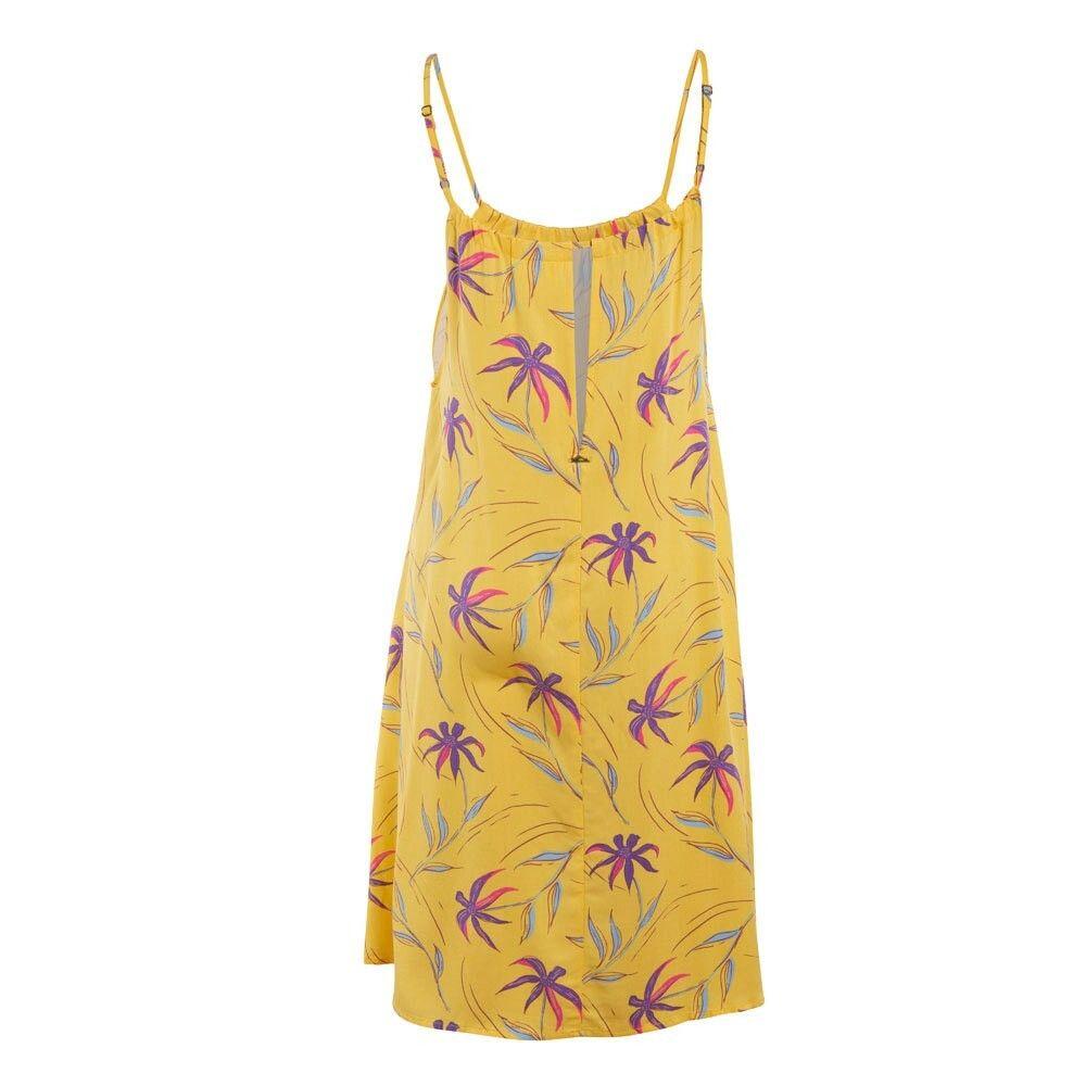Vestido Kids Leaves Yellow-2