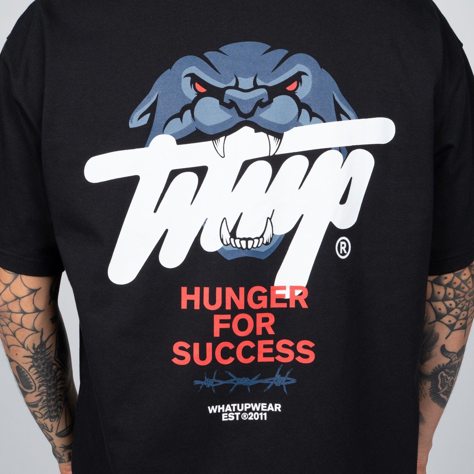 Polera WhatUp Hunger For Success Black-2