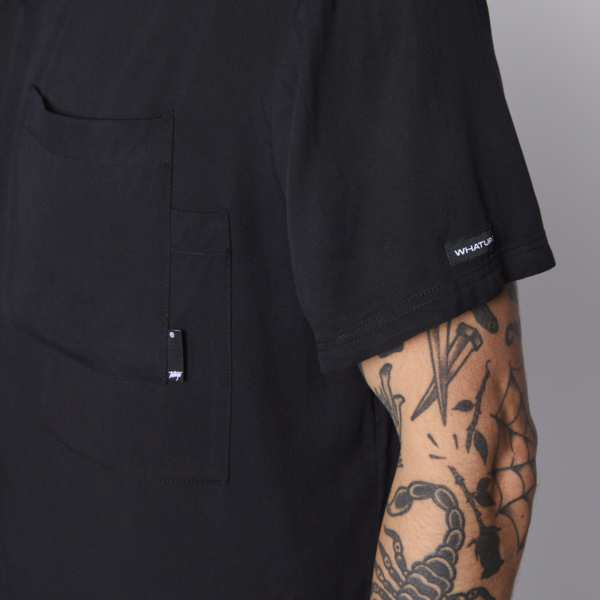 Camisa WhatUp Men All Black-4