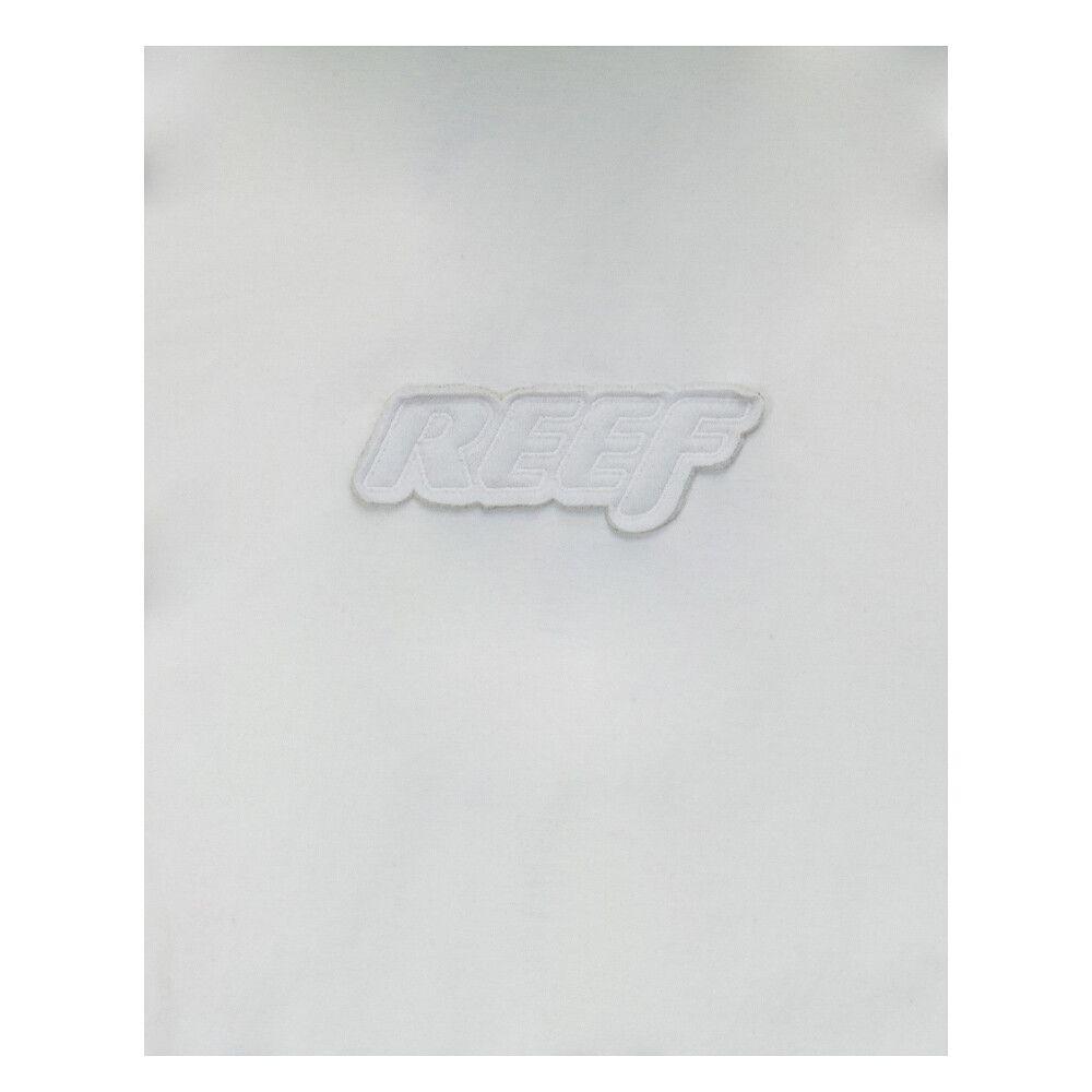 Polera Reef Men Manga Larga Clean White-2