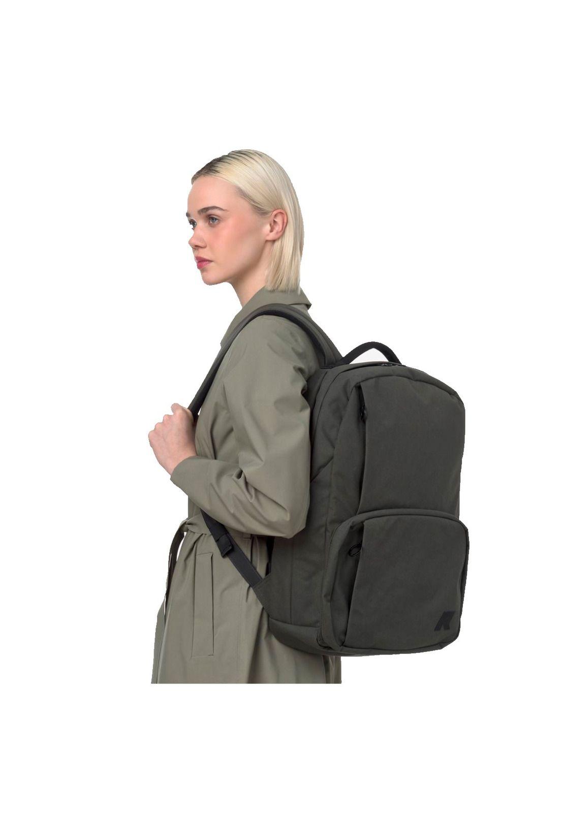Mochila K-Way Enoa Green Blackish-3