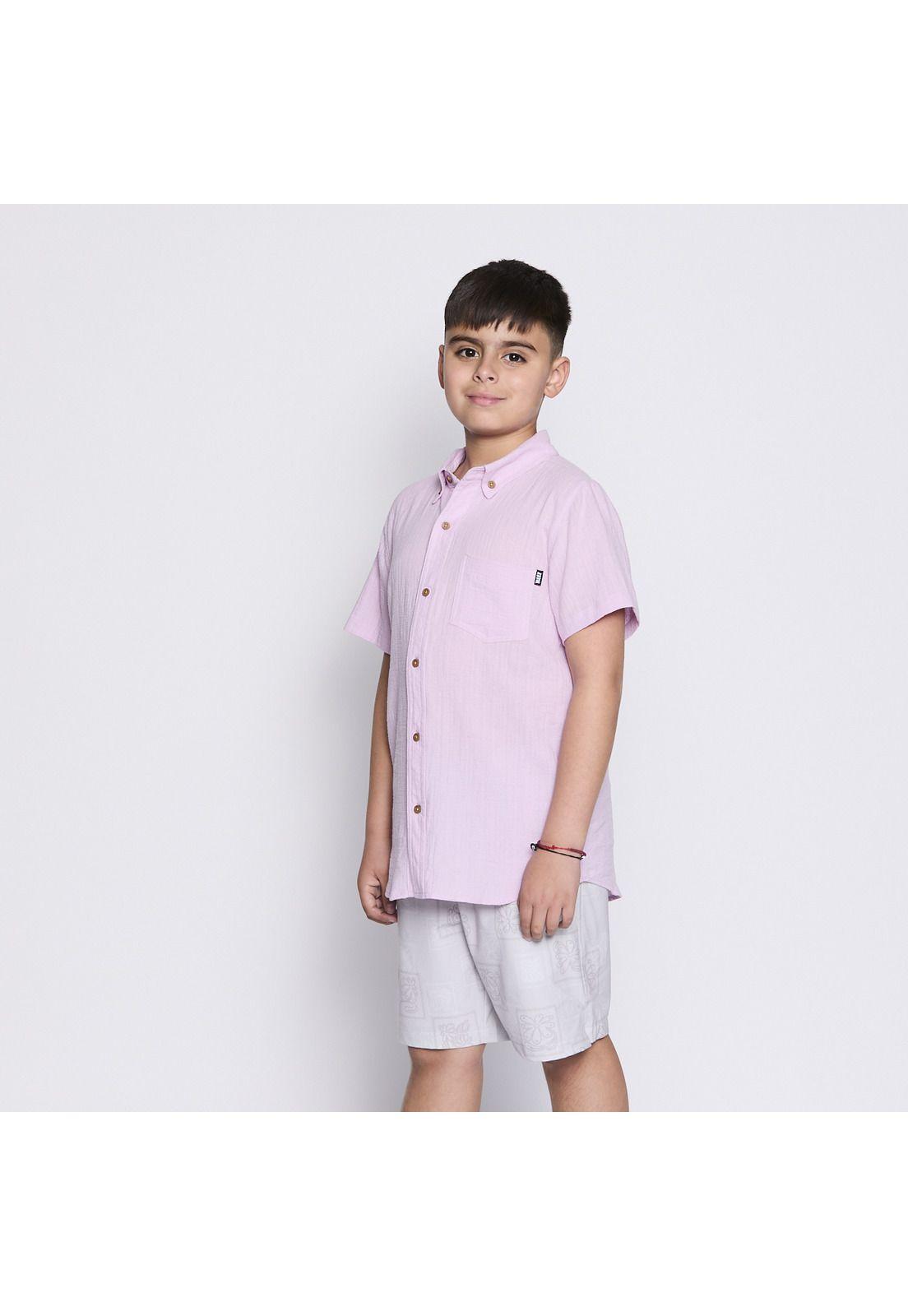 Camisa Reef Kids Rosa-0