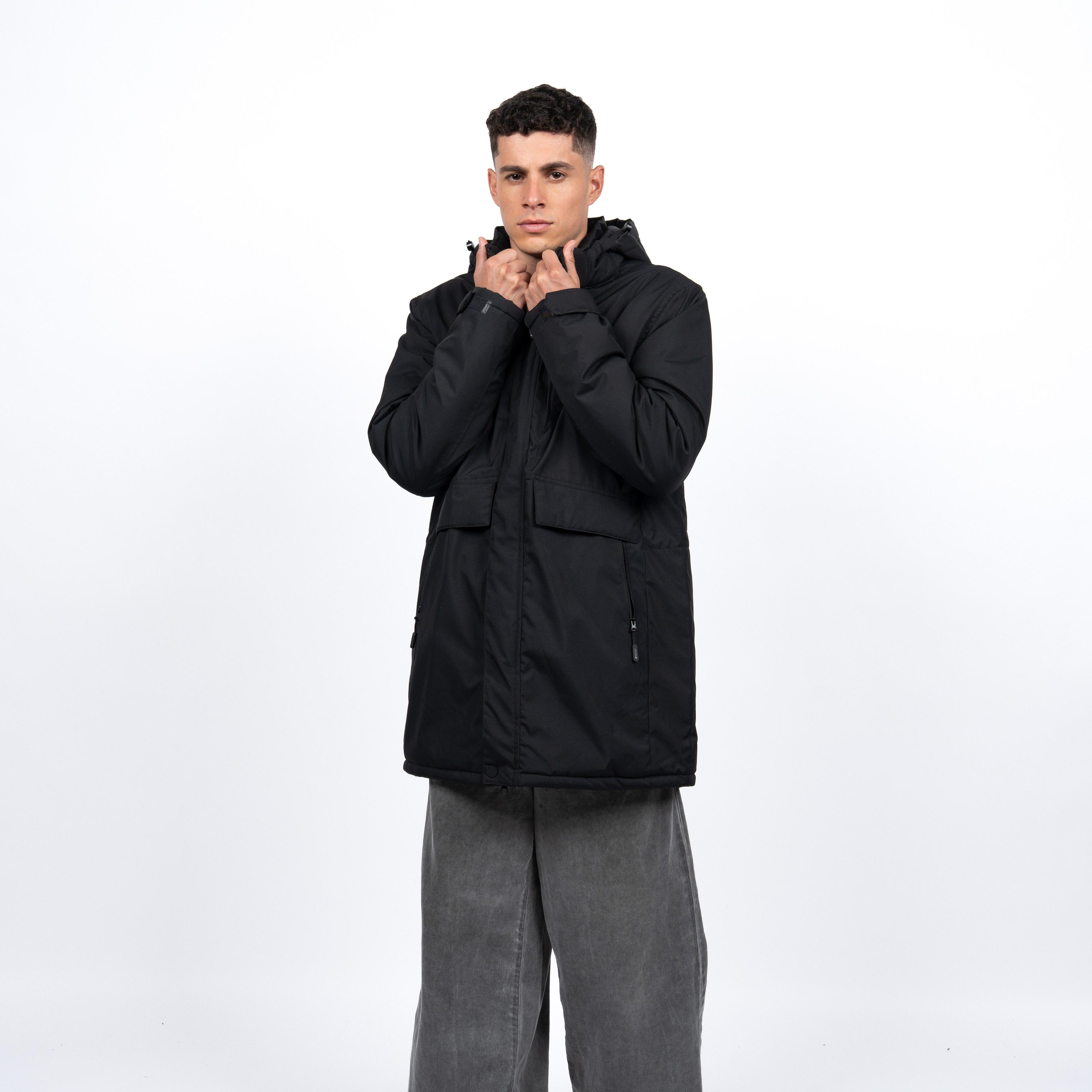 Parka Reef Men Full Zipper Black-3