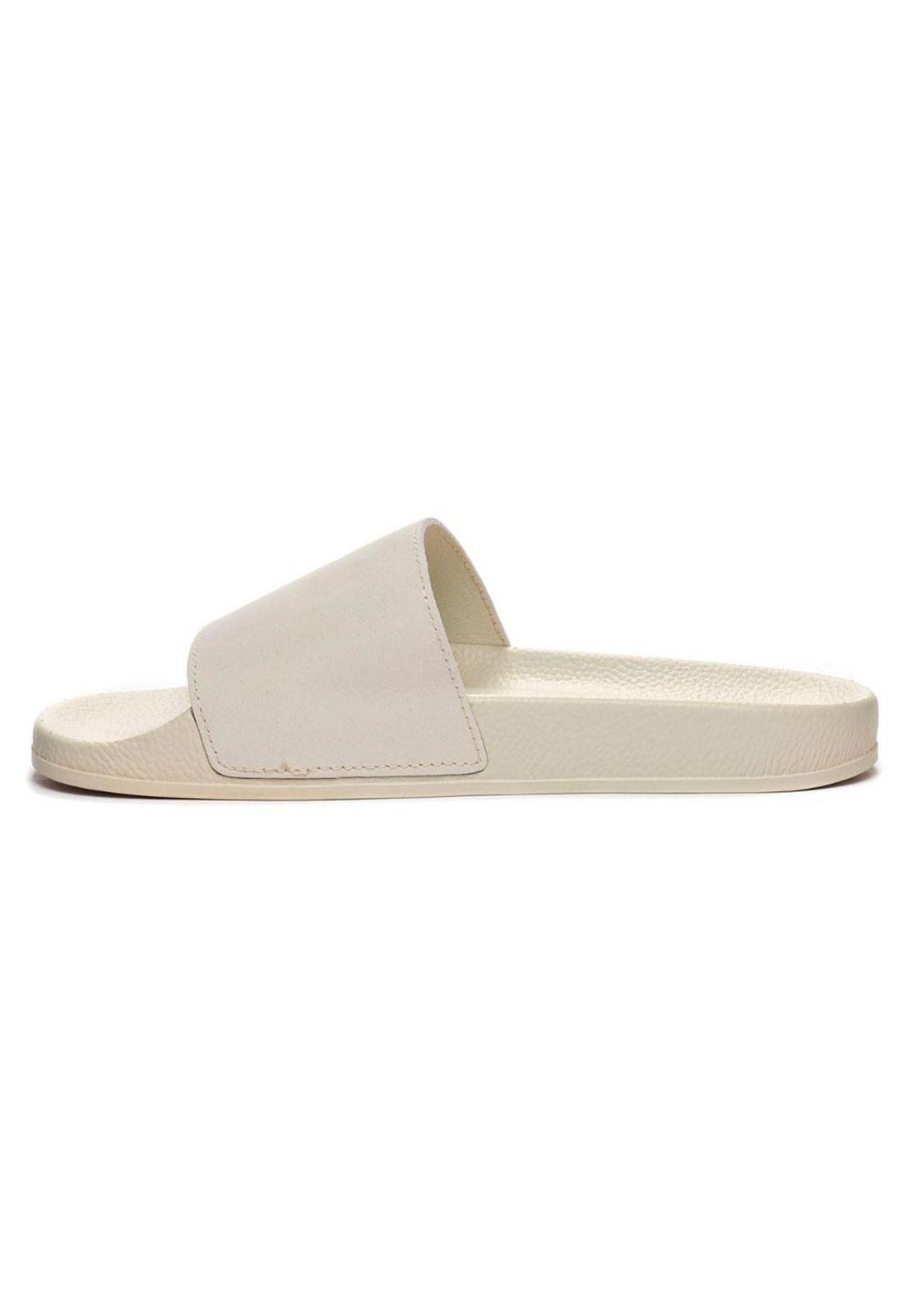 Sandalia 1908 Slides Buttersoft White Avorio Superga-1