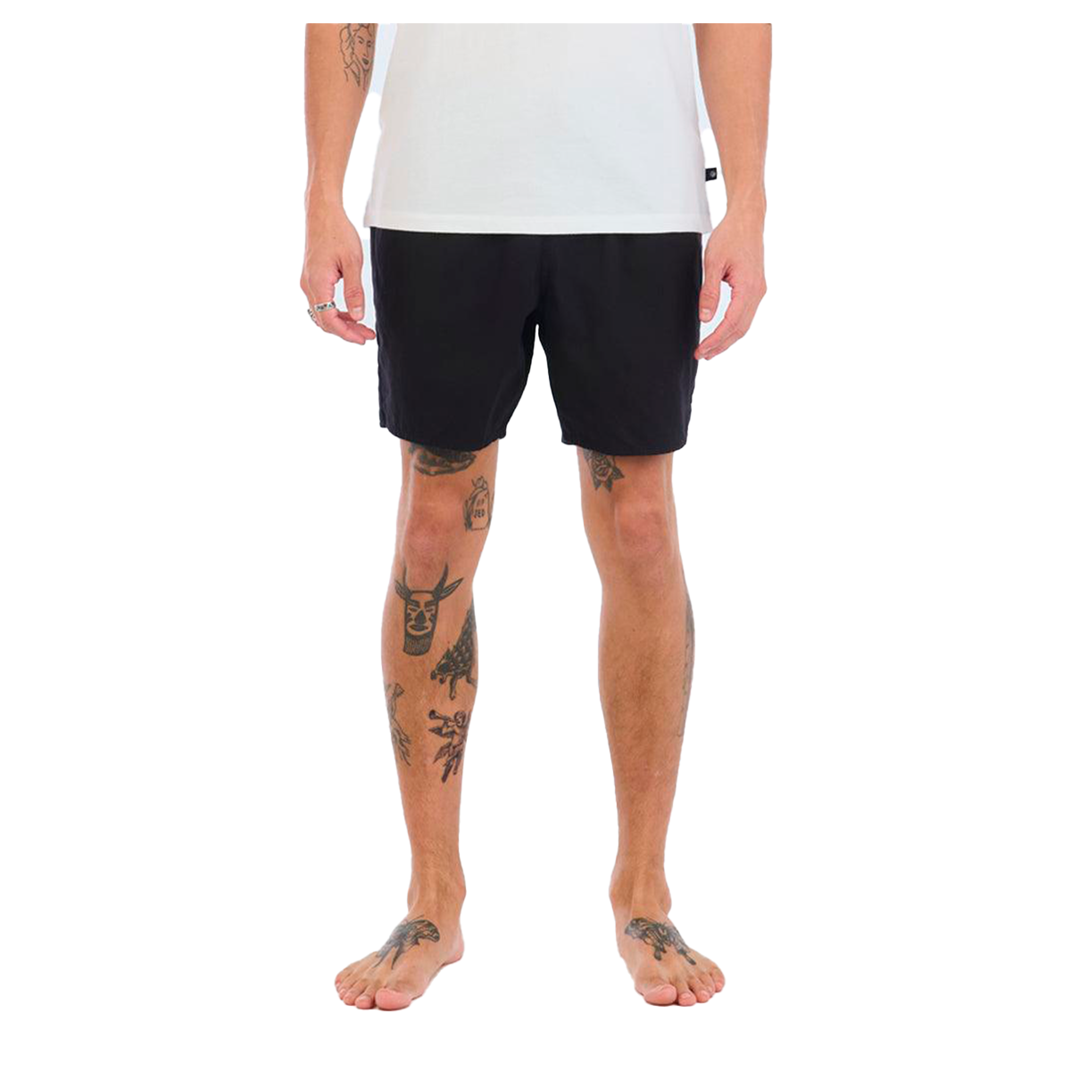 Short Men IPD Foundation E-Waist Walkshort Black-2