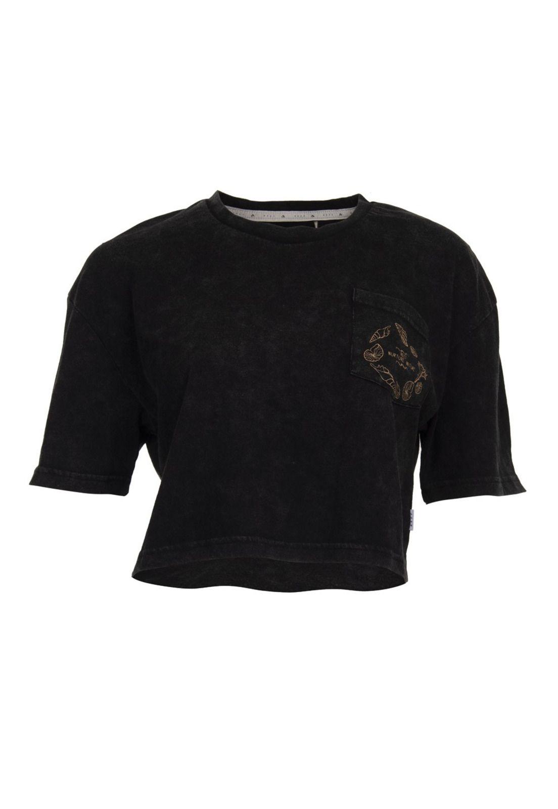 Croptop Nature Black Reef-0