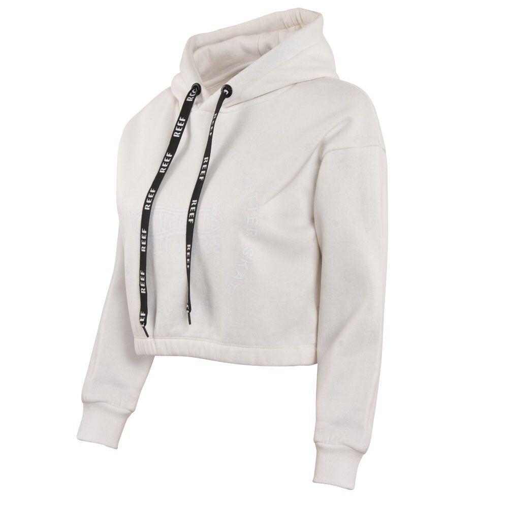 Polerón Kids Crop Top Print White-1