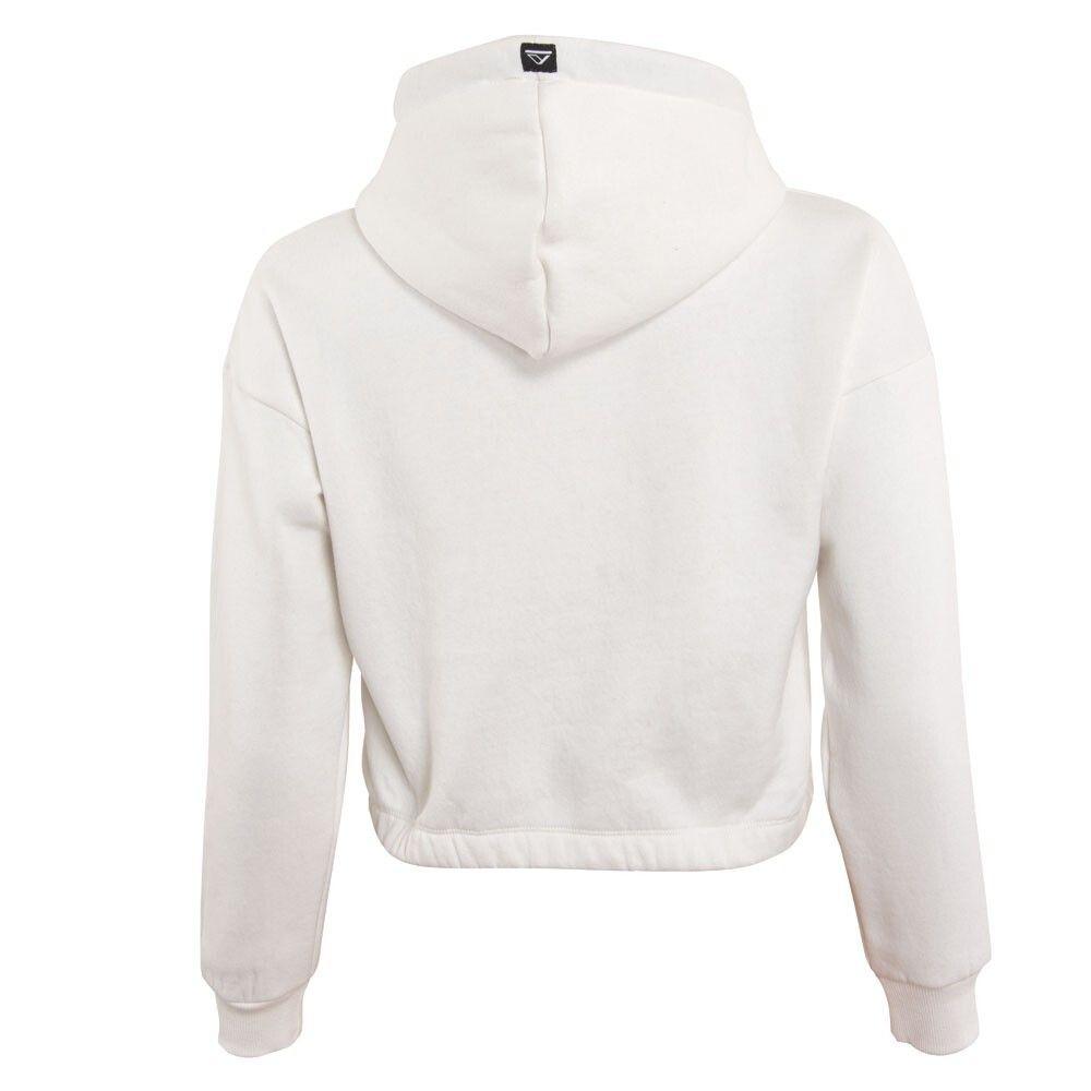 Polerón Kids Crop Top Print White-2