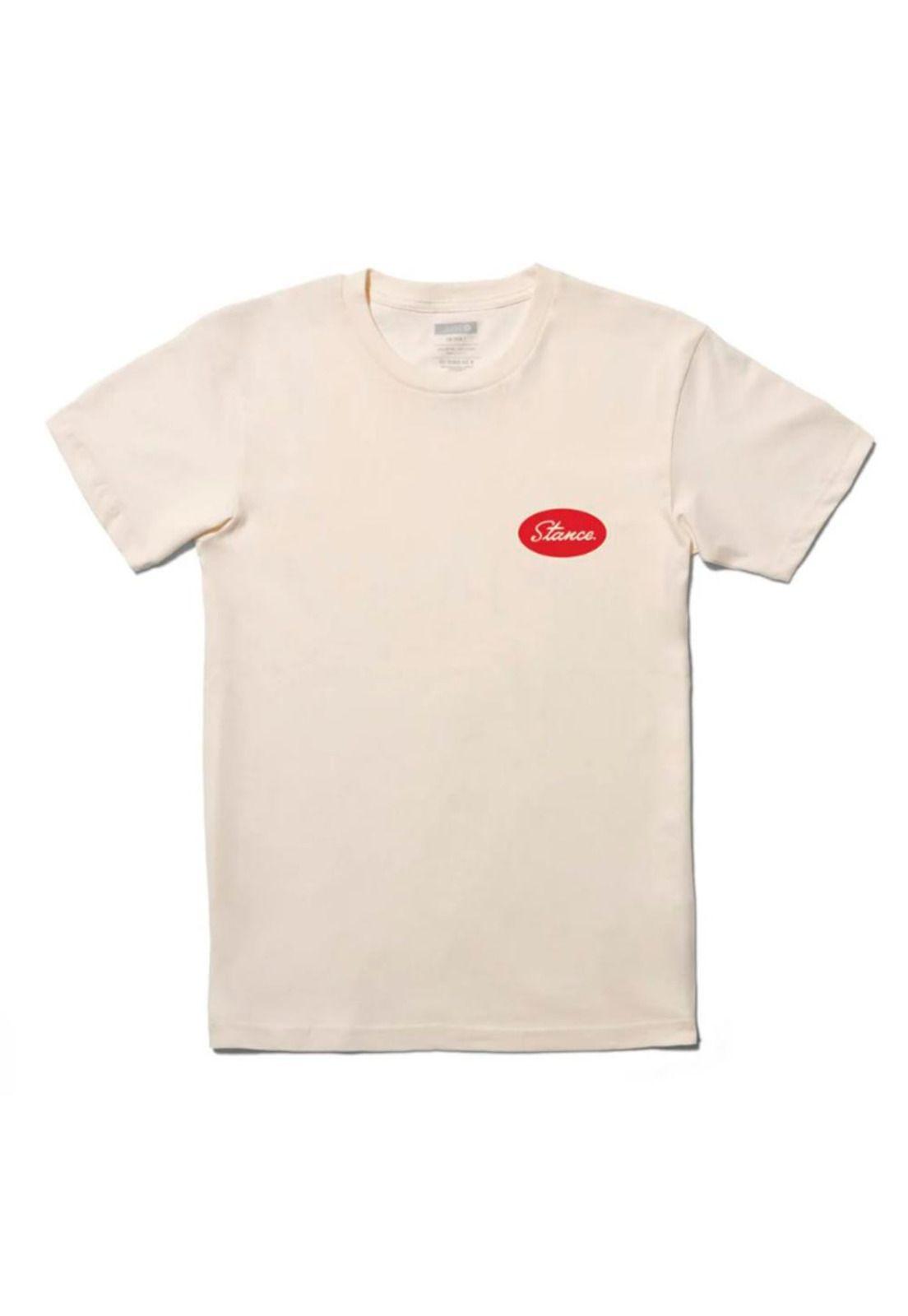 Polera Stance Workshop Vintage White-0