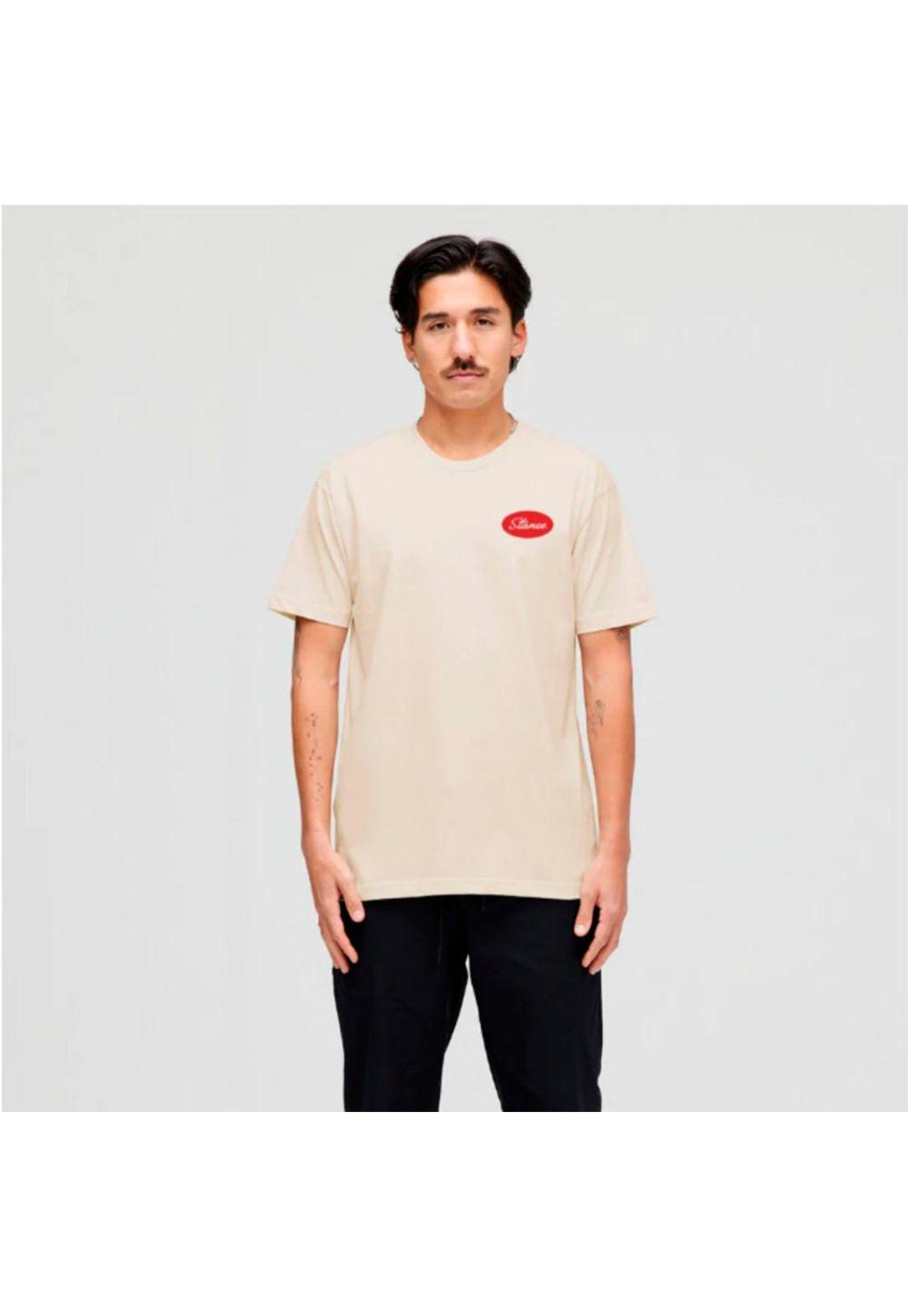 Polera Stance Workshop Vintage White-2