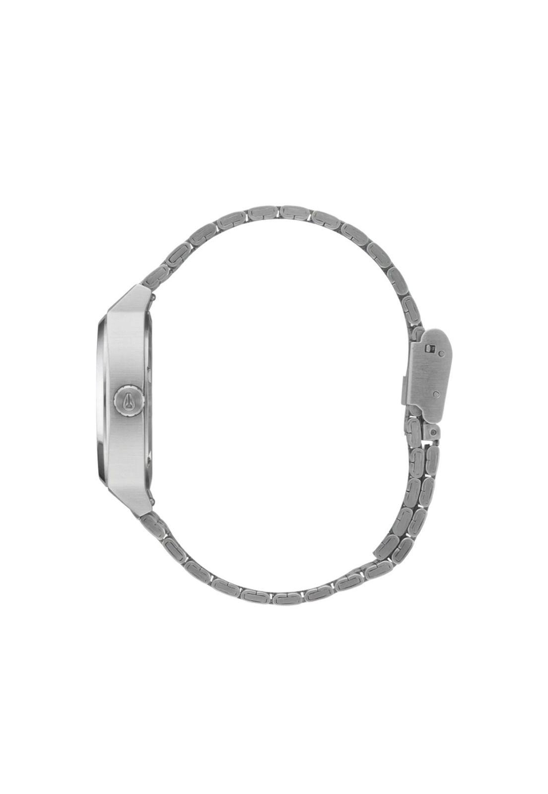 Reloj Nixon Medium Time Teller Silver Turquoise-3