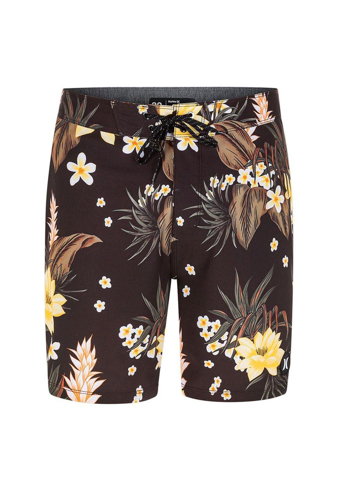 Traje de Baño Phantom Tailgate 18 Velvet Brown Hurley-0