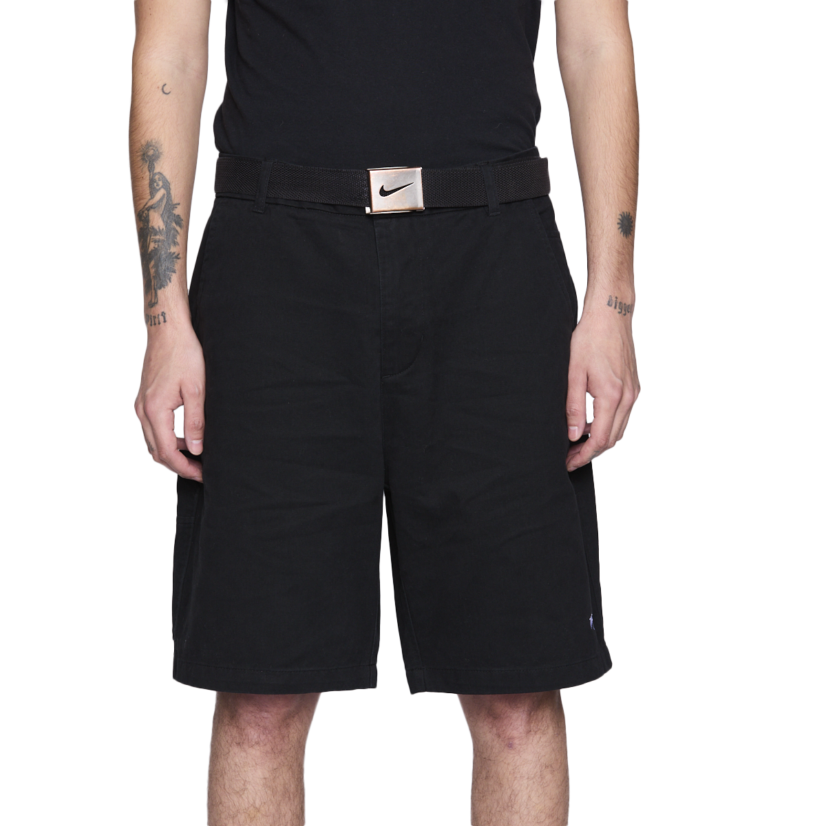 Bermuda Recta Whatup Men All Black-0