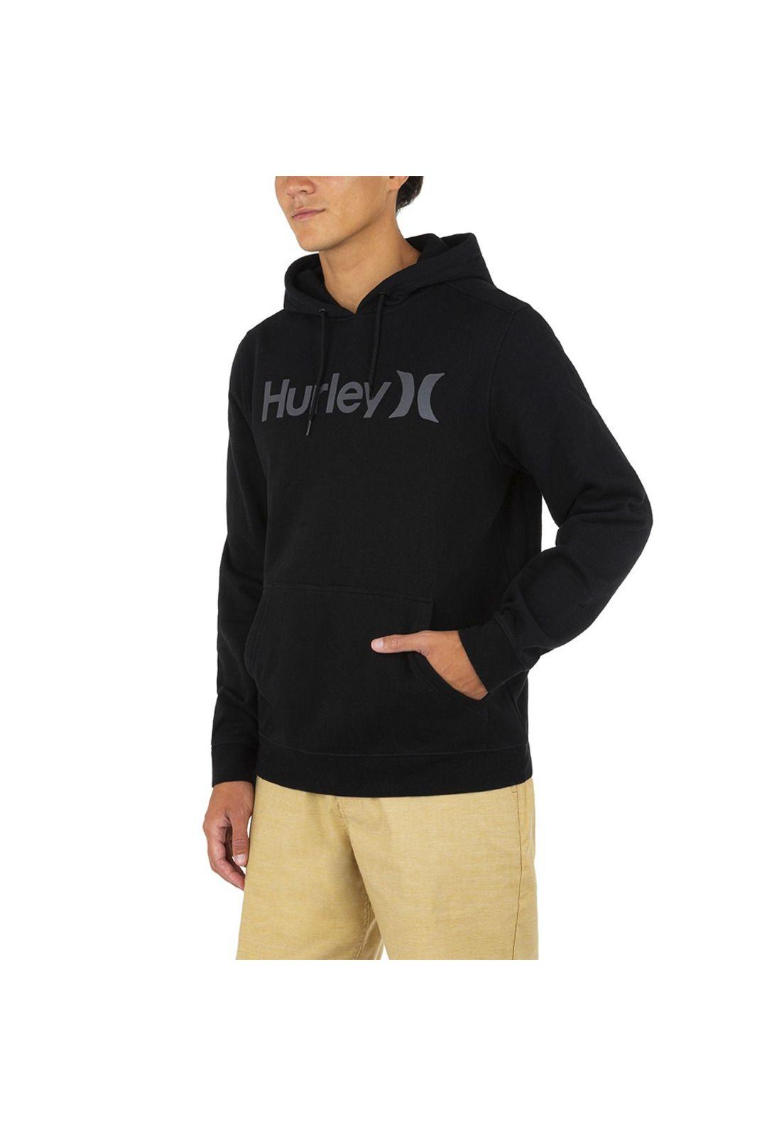 Polerón OAO Solid Summer Po Black Hurley-2