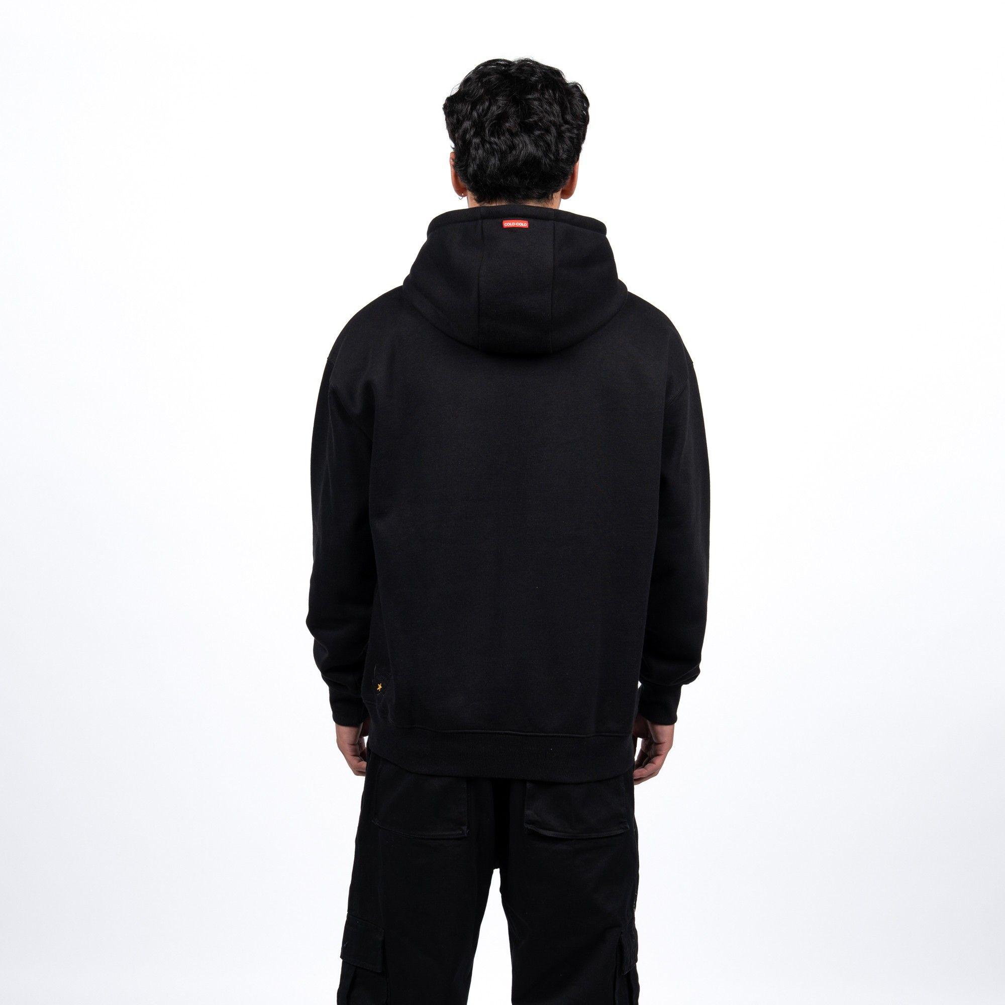 Polerón Colo-Colo Urbano Hoodie Escudo Bordado-1