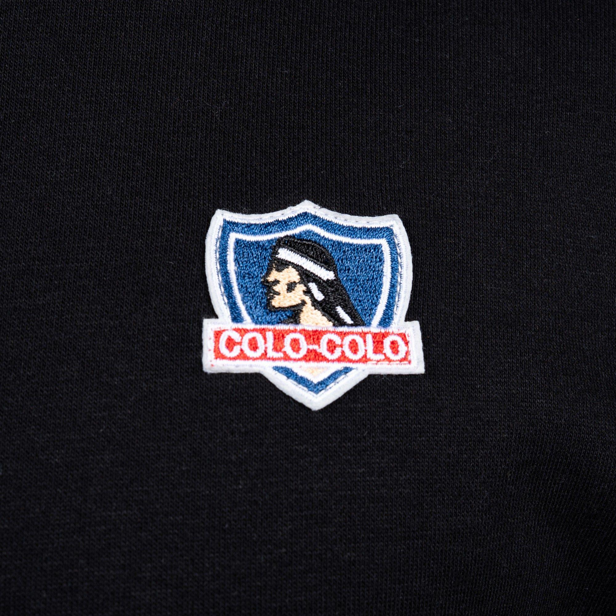 Polerón Colo-Colo Urbano Hoodie Escudo Bordado-2