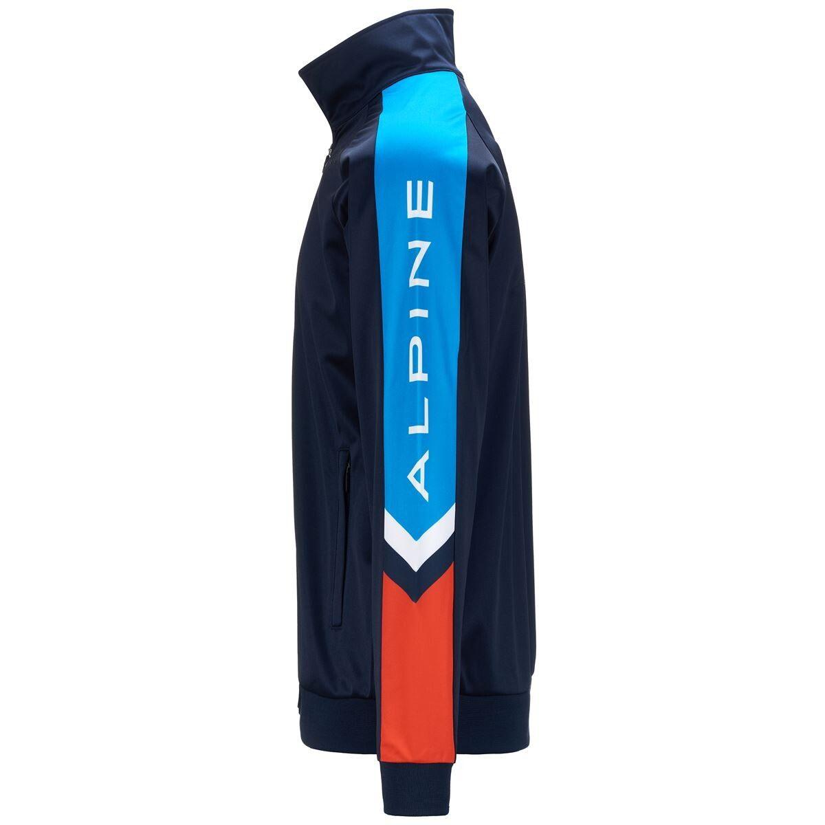 Chaqueta Kappa Men Ancol Alpine F1 Blue Navy Liquid Blue Red-2
