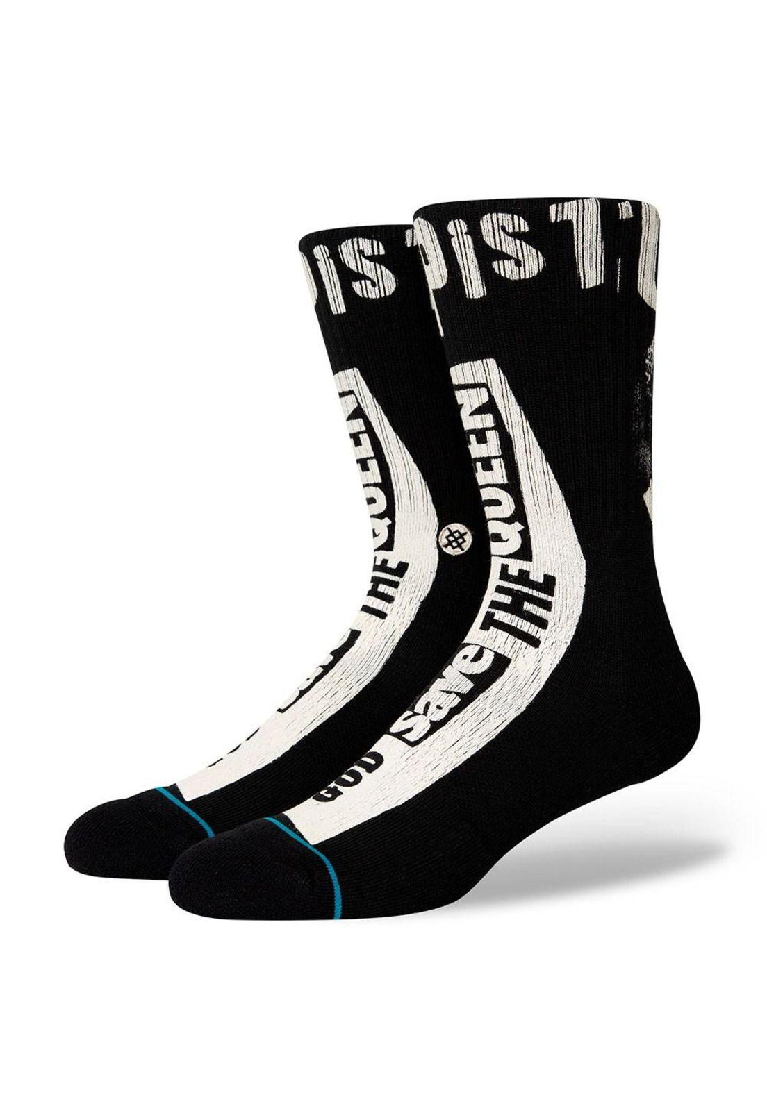 Stance Sock Sex Pistols God Save The Queen Men Black-0