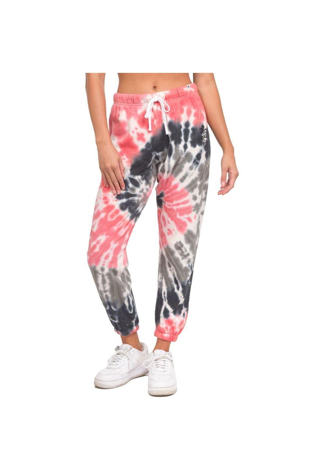 Pantalon Vibing Tie Dye FLJ Swirltied Hurley-0