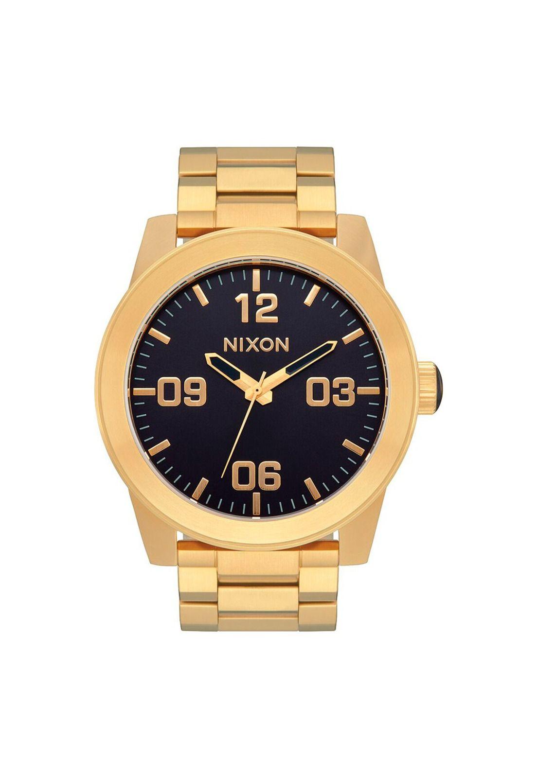 Reloj Corporal SS Gold Indigo Nixon-0