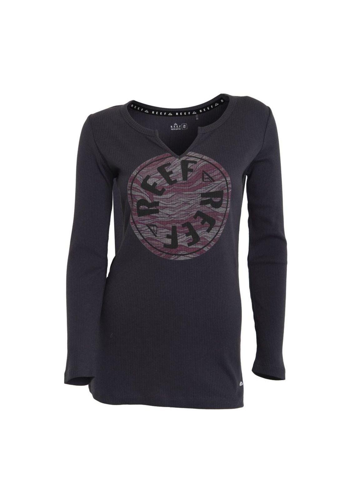 Polera Women Manga Larga Blue-0