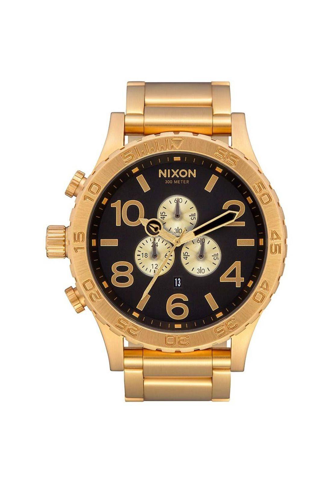 Reloj 51-30 Chrono All Gold Black Nixon-0