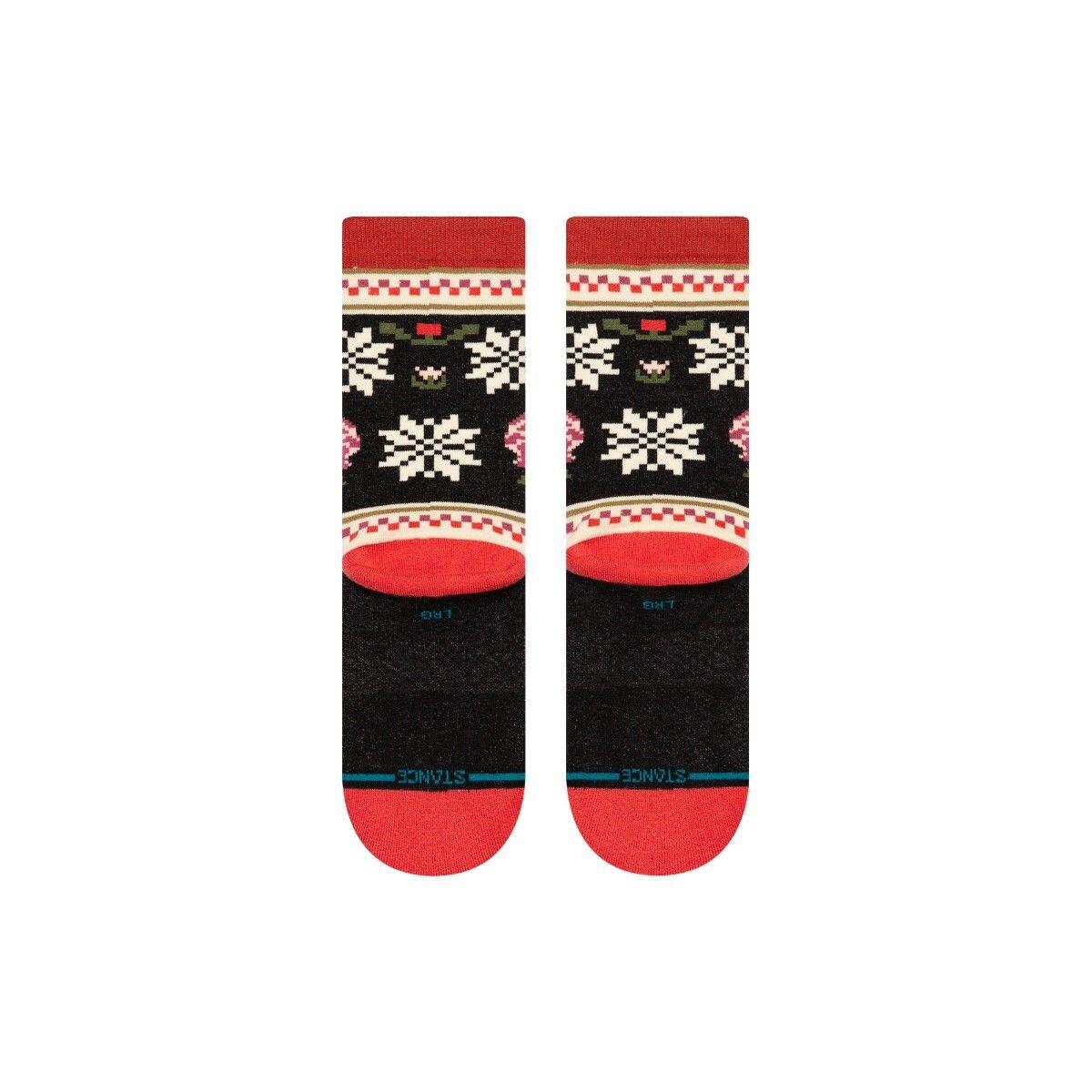 Stance Sock Kids Mistling Toes Black Red-2