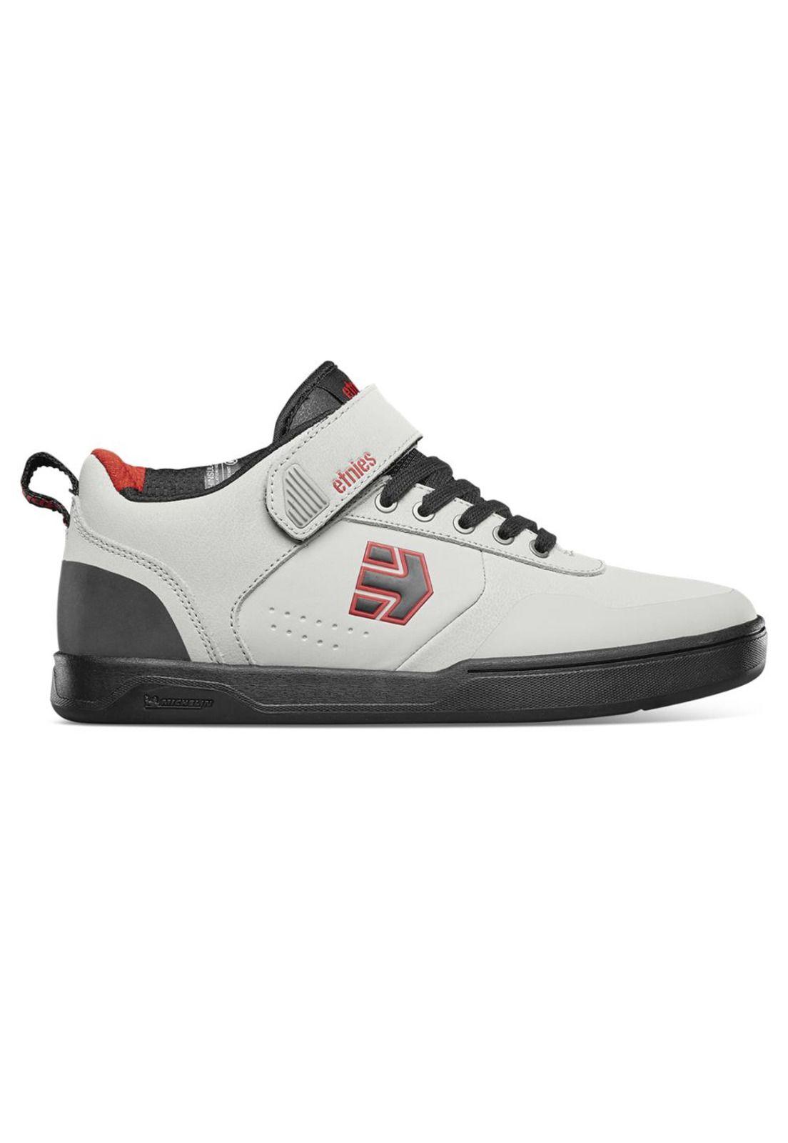 Zapatilla Bike Men Culvert Mid Grey Black Red-0