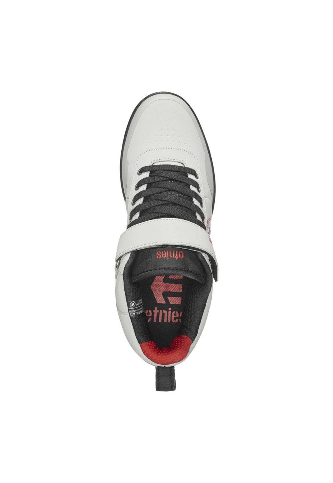Zapatilla Bike Men Culvert Mid Grey Black Red-2