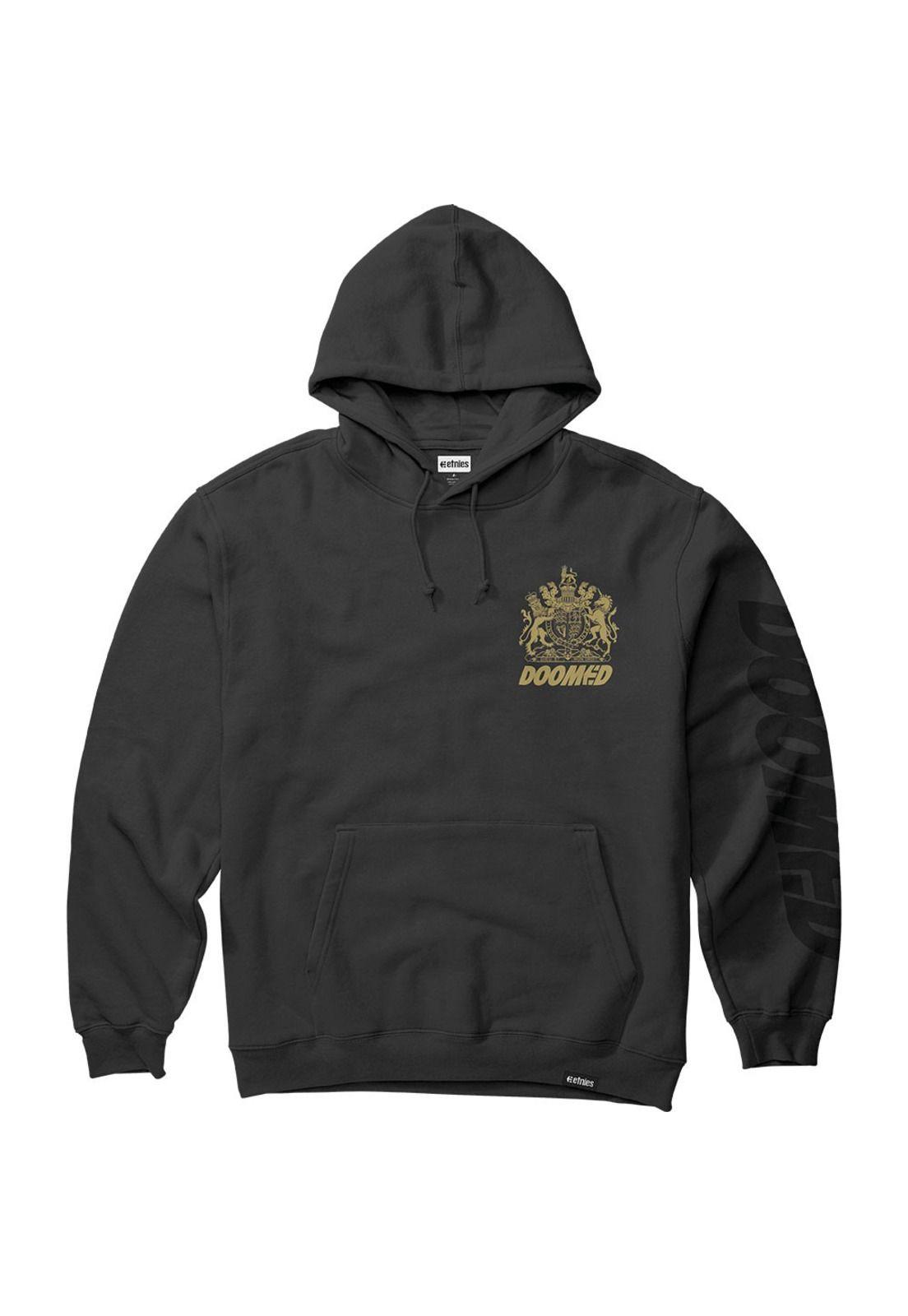 Poleron Doomed Crest Black Etnies-0