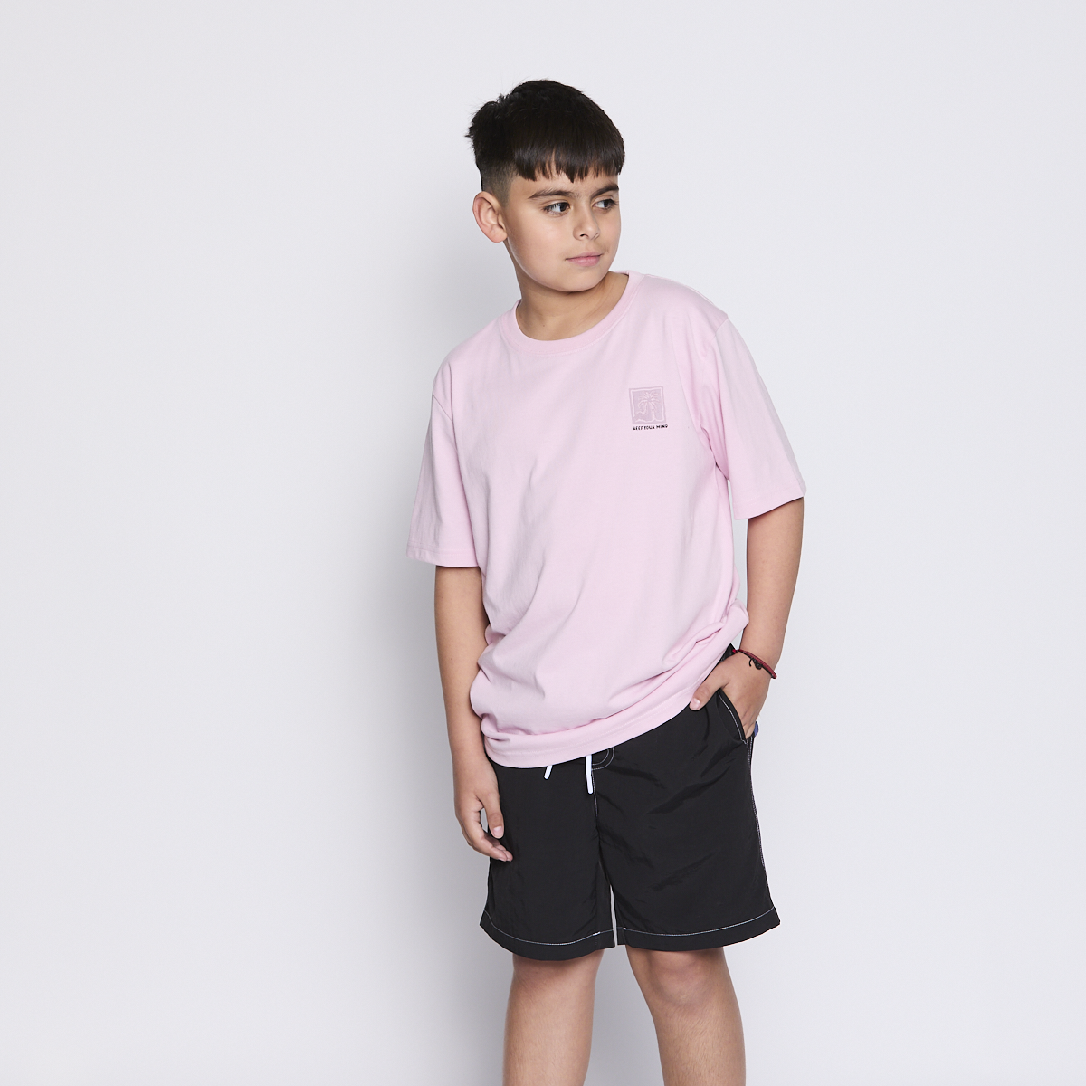 Polera Reef Kids Tiny Print Pink-3