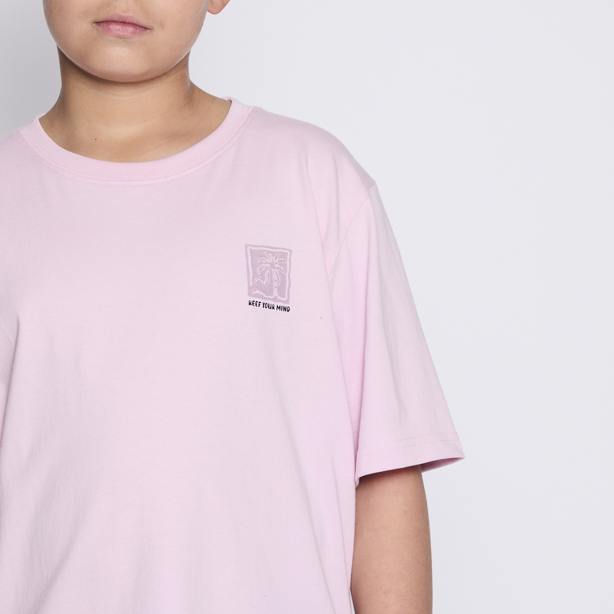 Polera Reef Kids Tiny Print Pink-4