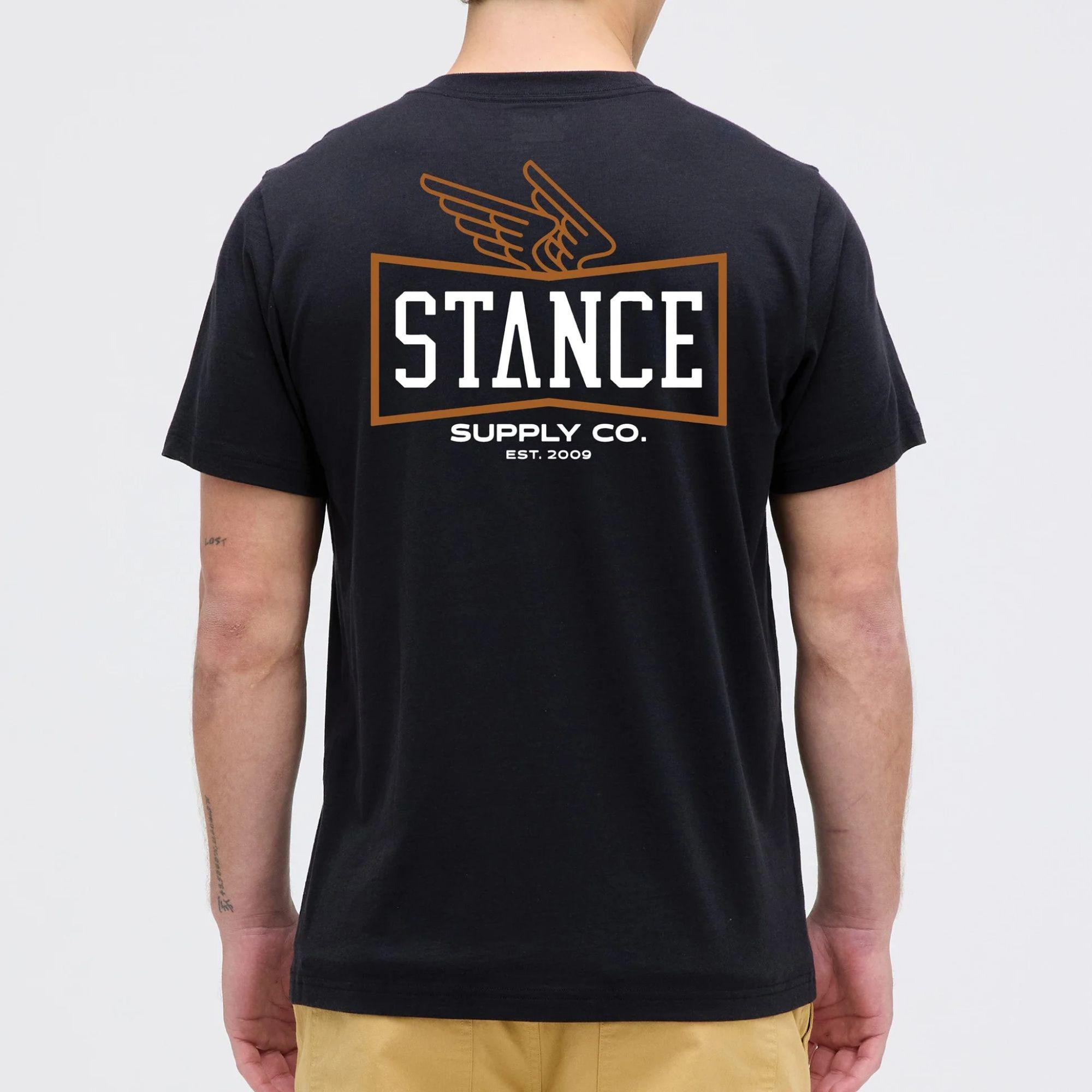 Polera Stance Winged Black-1