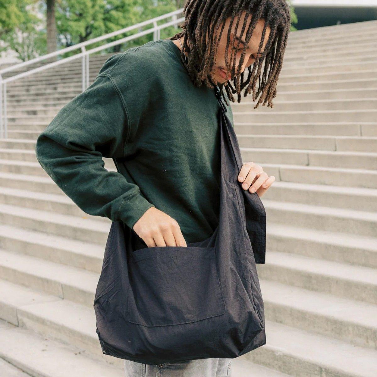 Bolso Thread Slouchy Bag Black-4