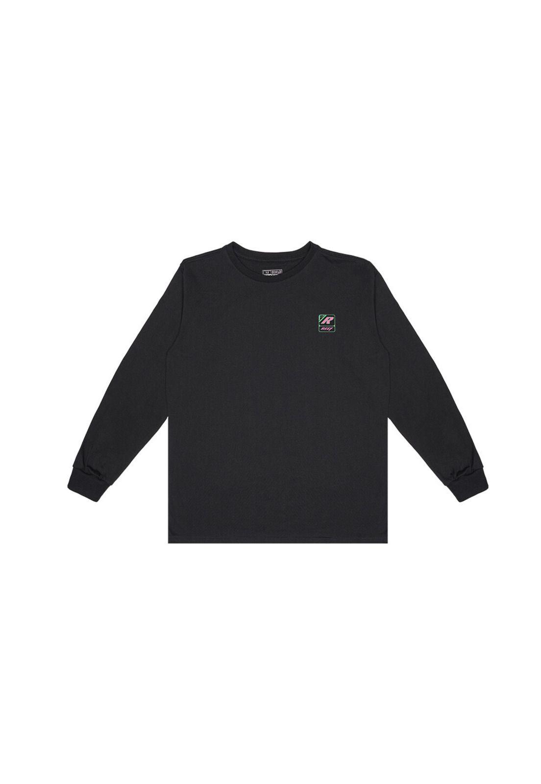 Polera Manga Larga Kids Reef Black-0