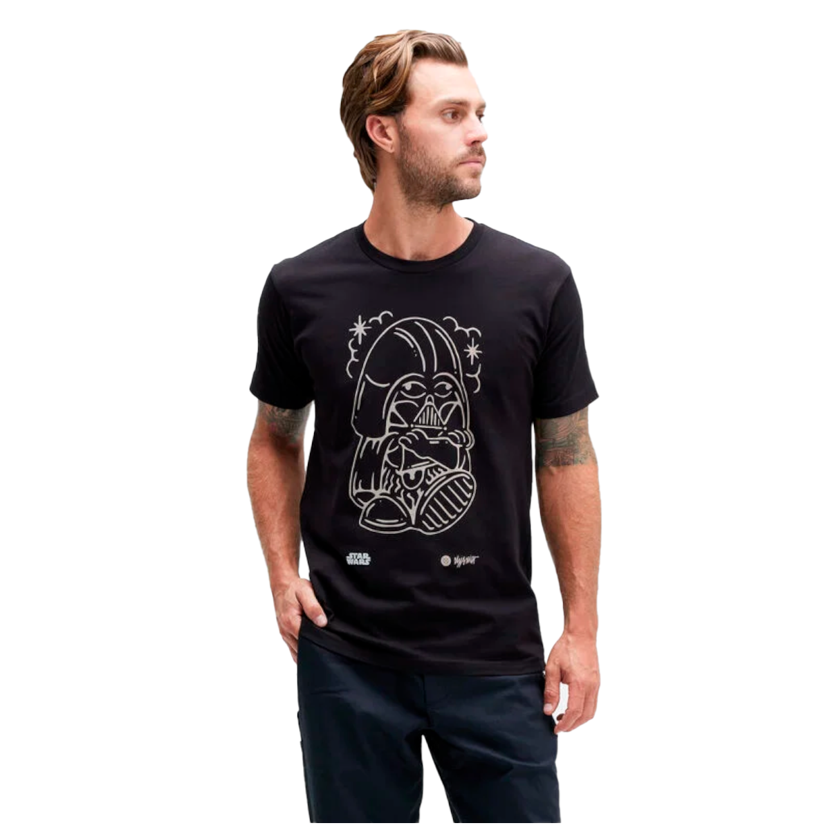Polera Stance Dj Darth Black-1