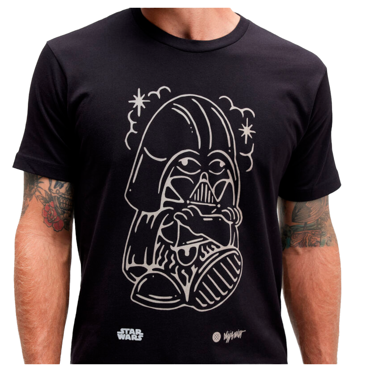 Polera Stance Dj Darth Black-3