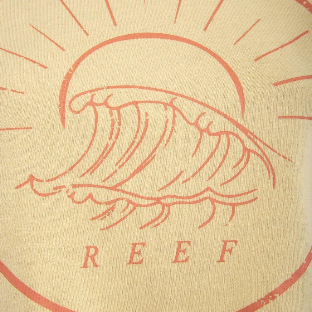 Polera Kids Crop Top Yellow Wave-3