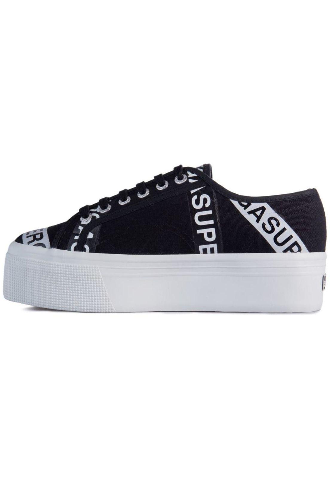 Zapatilla 2790 Lettering Jellysol Black Superga-1
