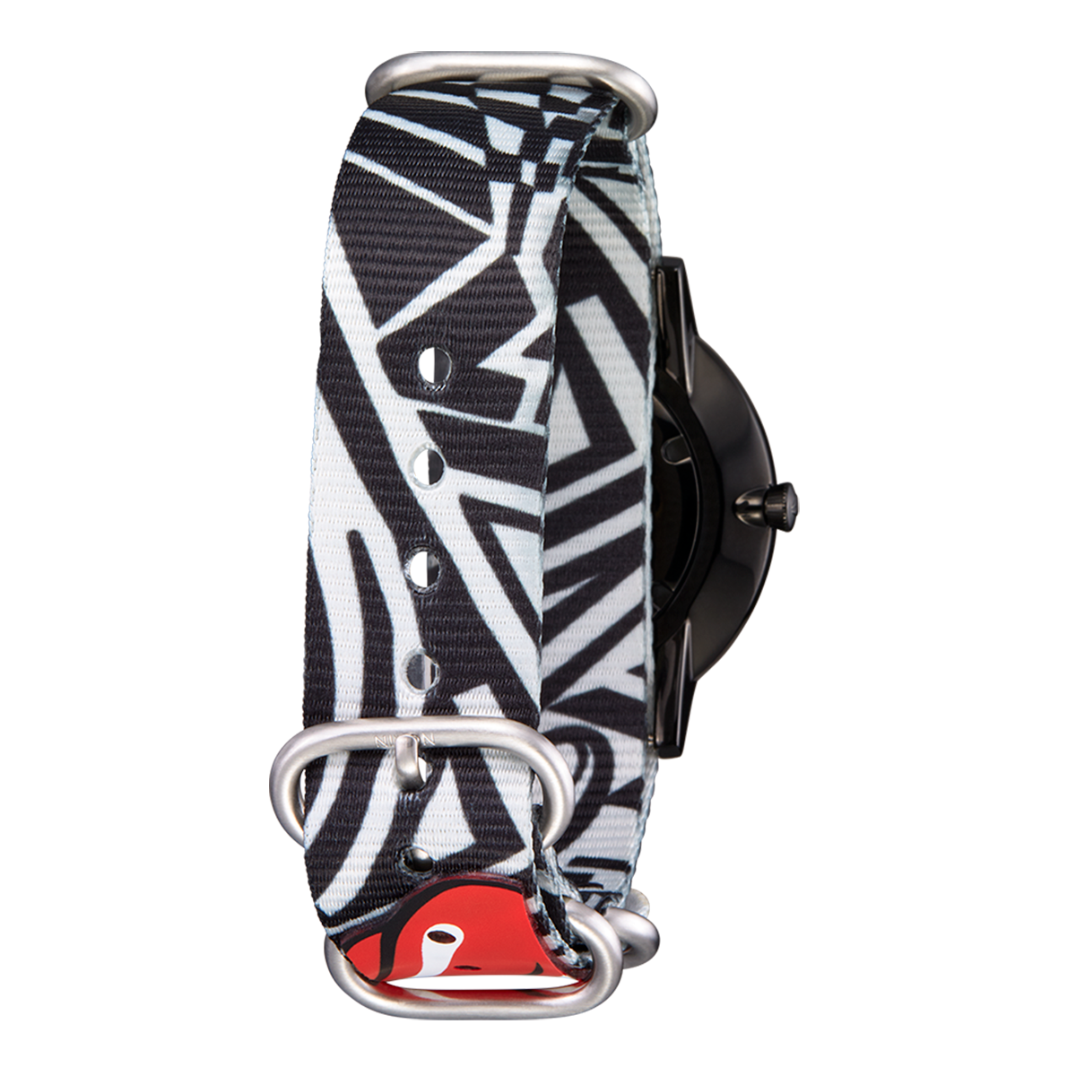 Correa Rolling Stones 20mm Natural Band Black Grey-2