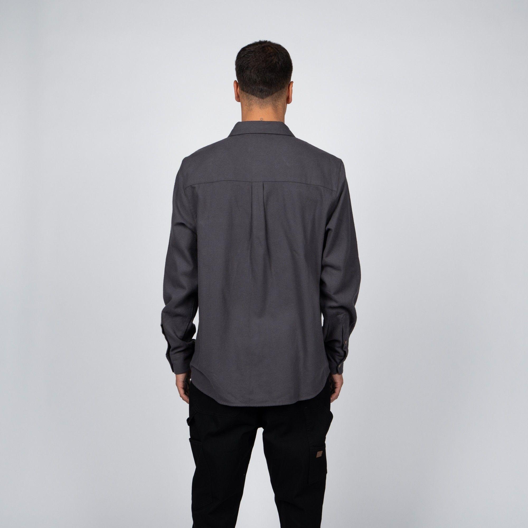 Camisa Reef Men Dark Grey-1