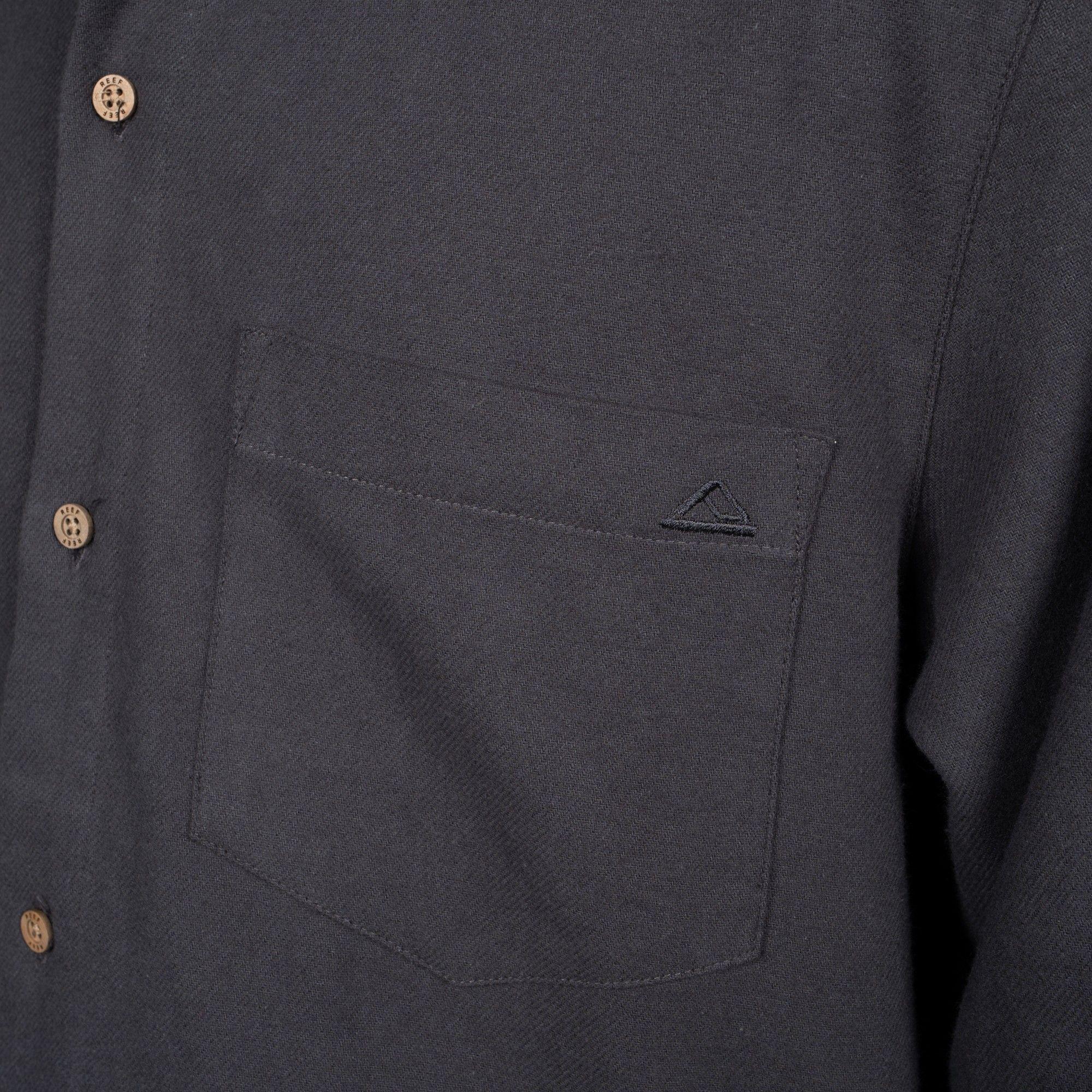 Camisa Reef Men Dark Grey-2