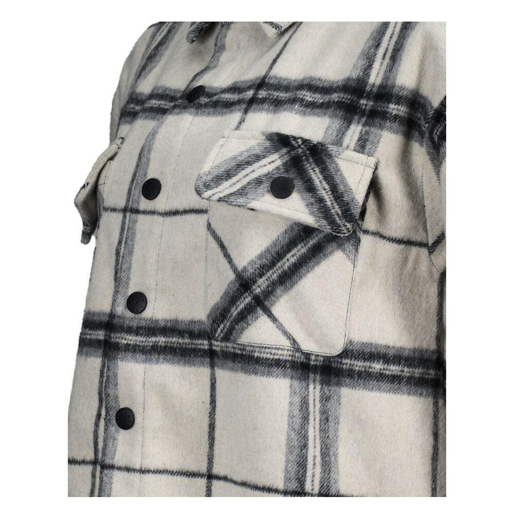 Sobrecamisa Reef Women Buttons White Black-2