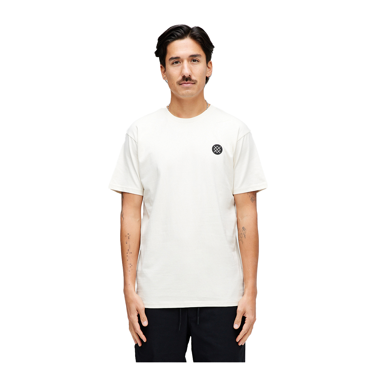 Polera Stance Established Vintage White-0