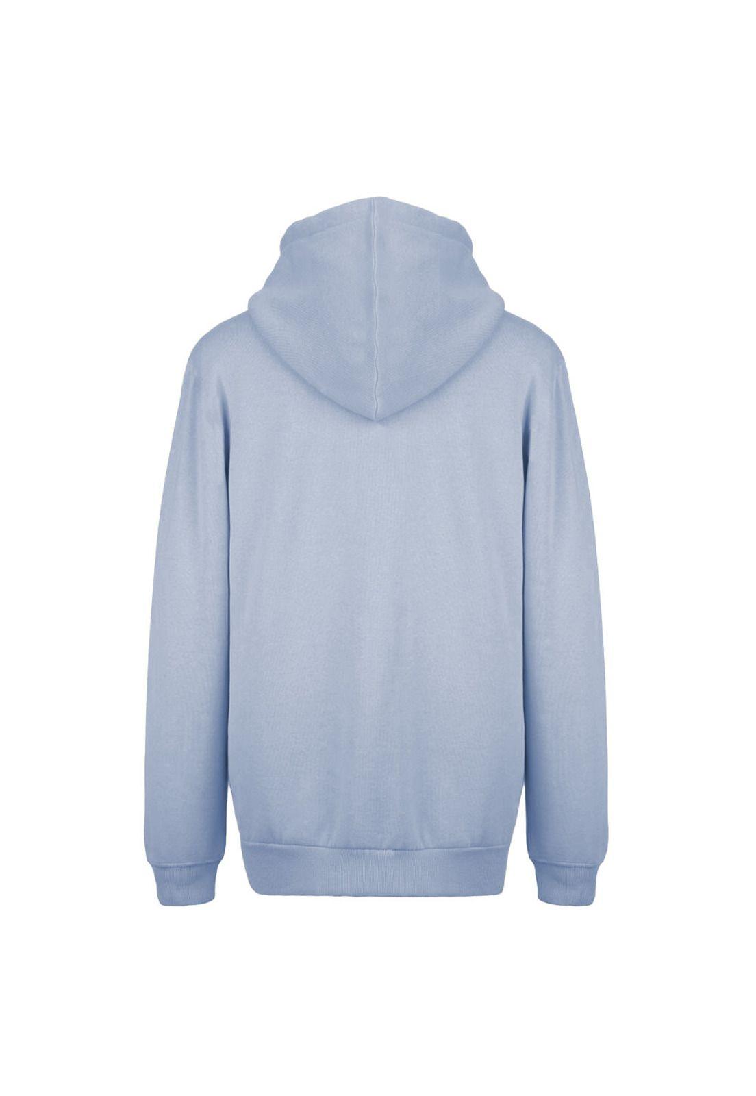 Polerón Nixon Men Hoodie Pacific Coast Light Blue-1
